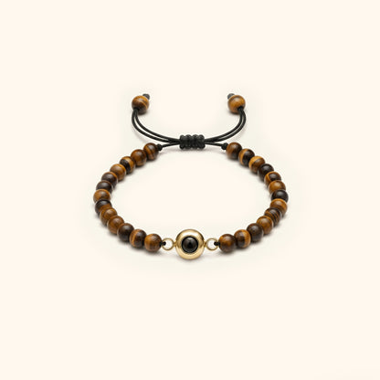 Elegant Pearl Photo Bracelet