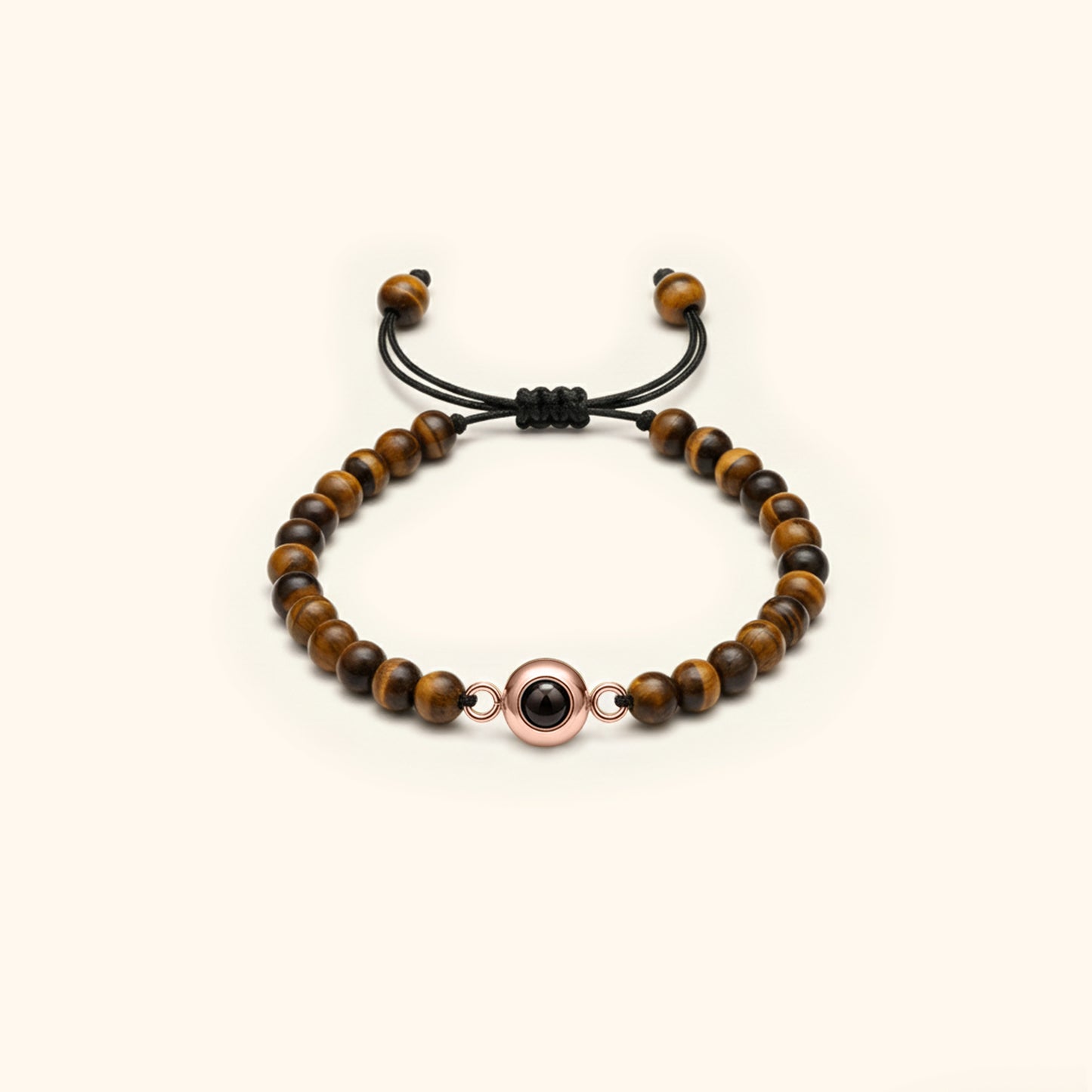 Elegant Pearl Photo Bracelet