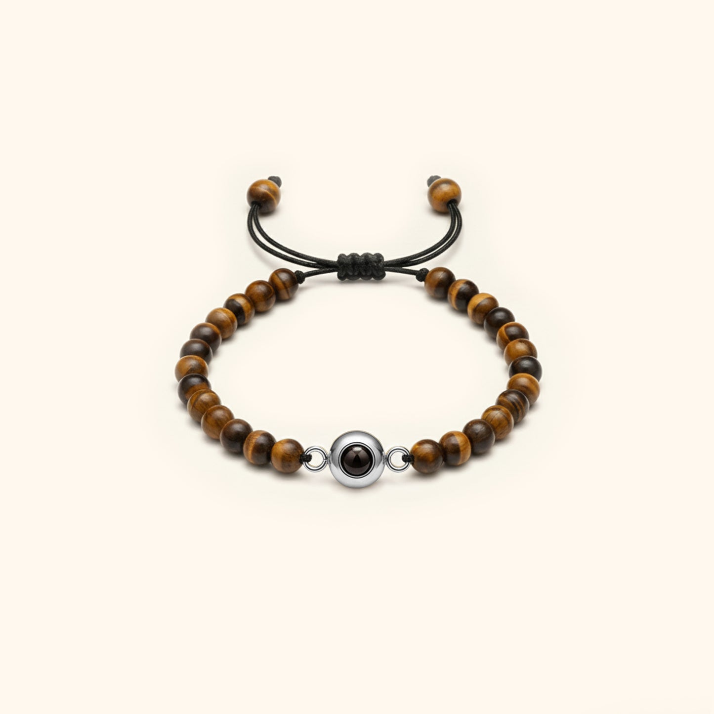 Elegant Pearl Photo Bracelet