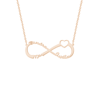 Eternity Love Name Necklace