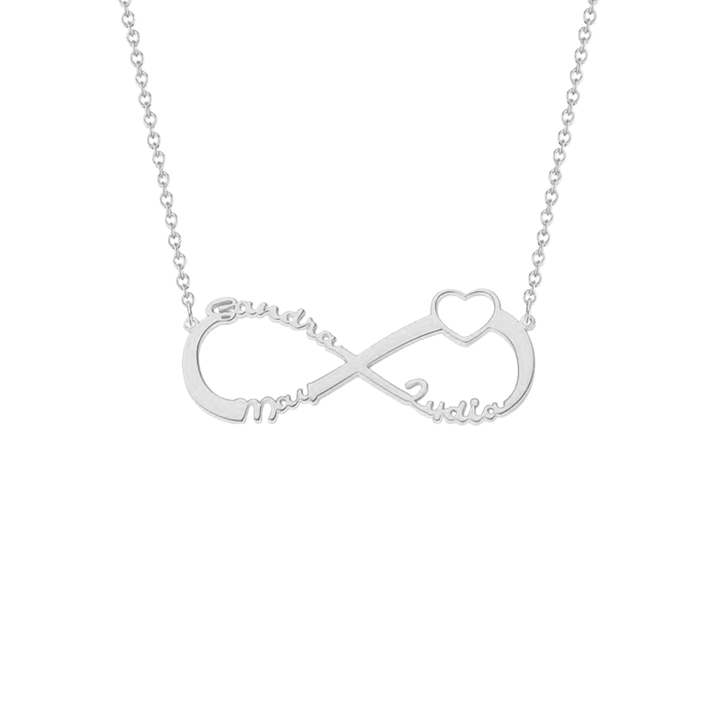 Eternity Love Name Necklace
