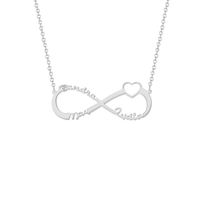Eternity Love Name Necklace
