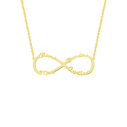 Eternity Love Name Necklace