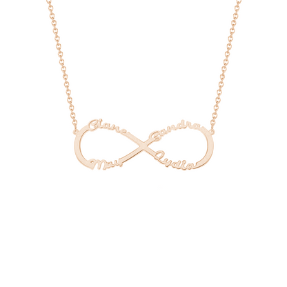 Eternity Love Name Necklace