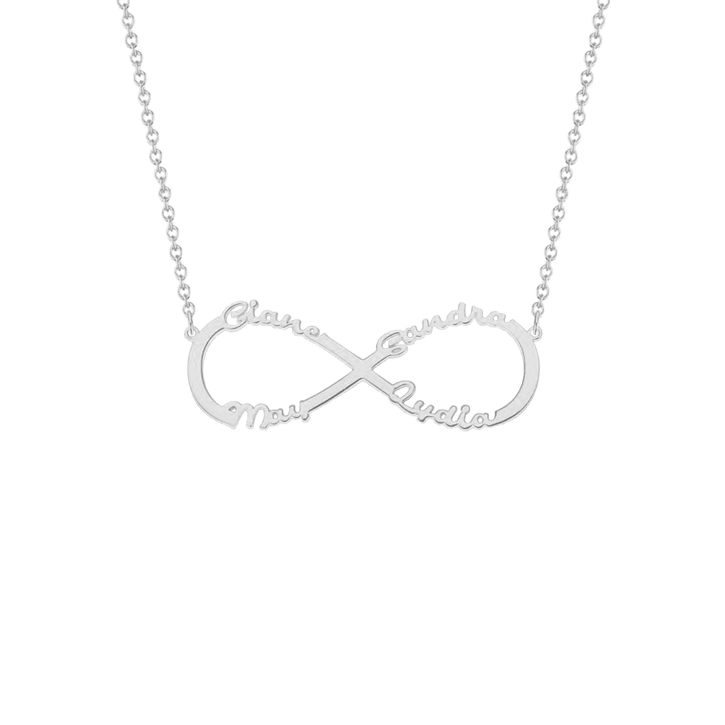 Eternity Love Name Necklace