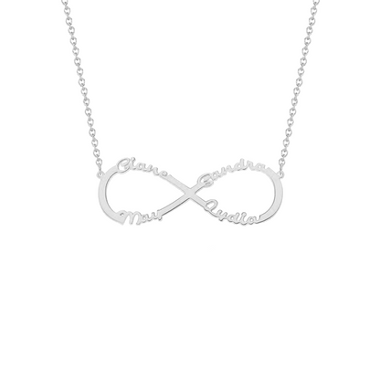 Eternity Love Name Necklace