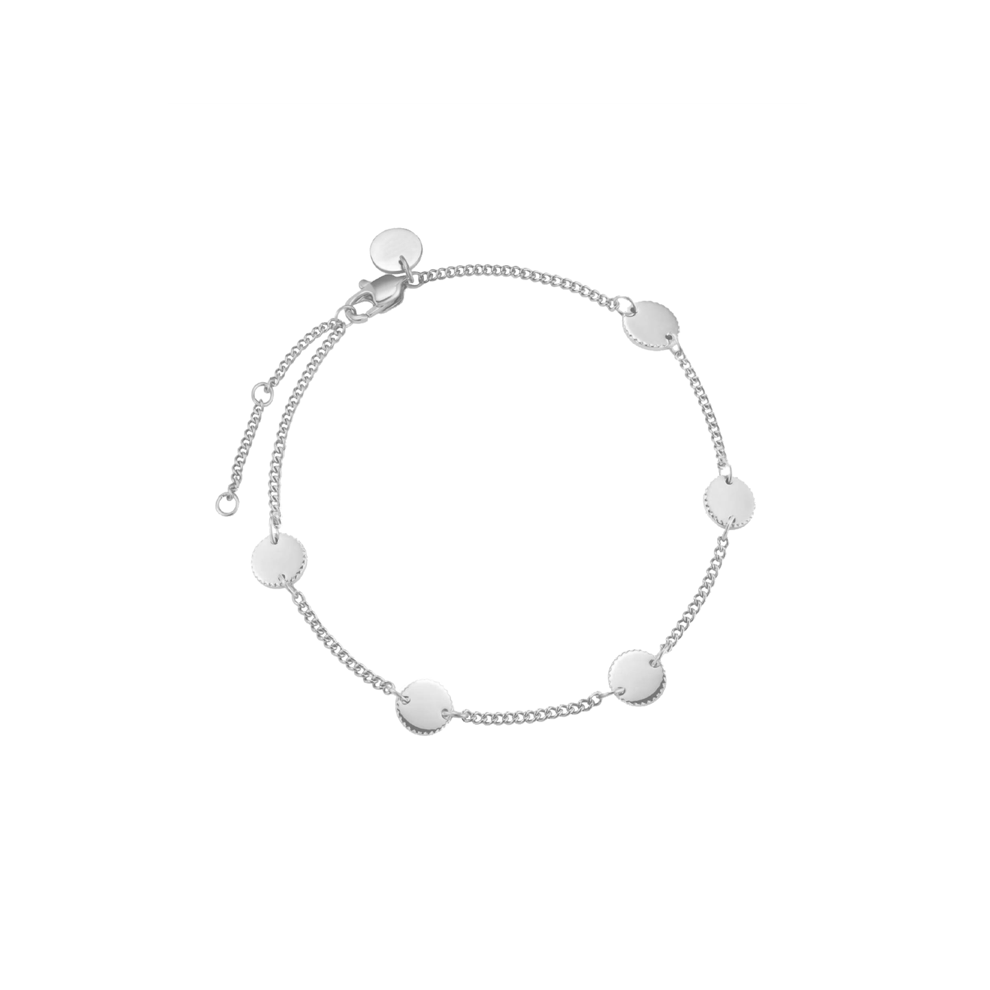 Personalized Engraved Coin Bracelet