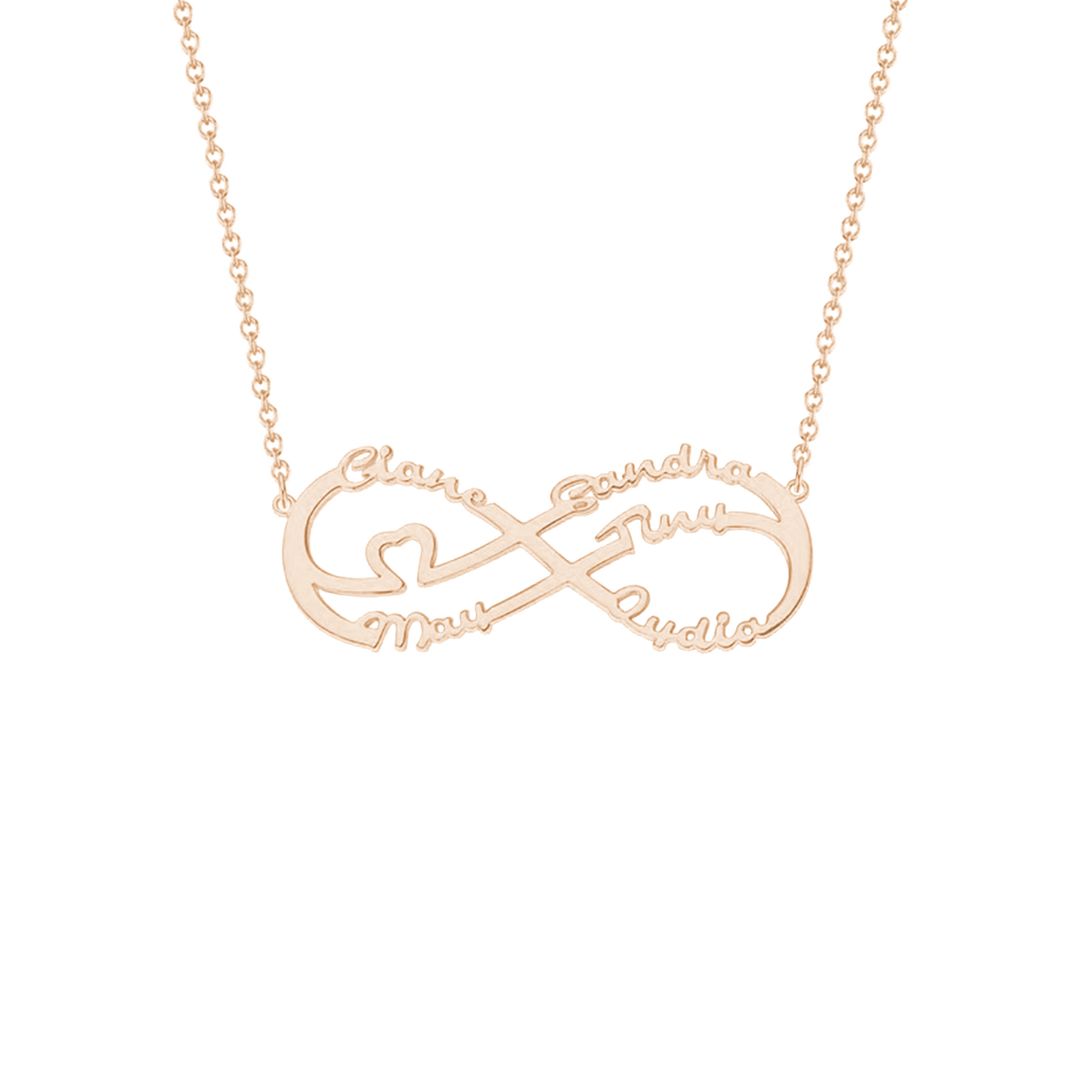 Eternity Love Name Necklace