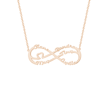 Eternity Love Name Necklace