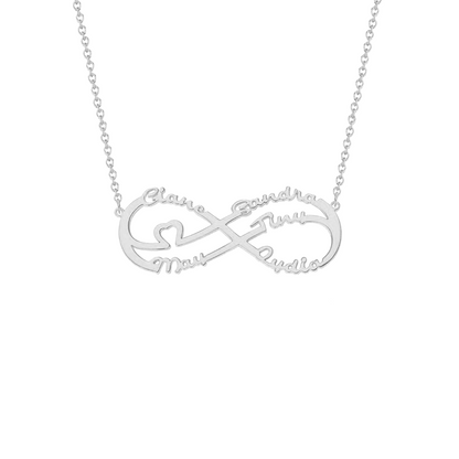 Eternity Love Name Necklace