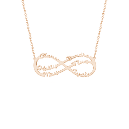 Eternity Love Name Necklace