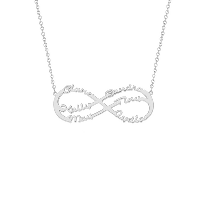 Eternity Love Name Necklace