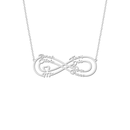 Eternity Love Name Necklace