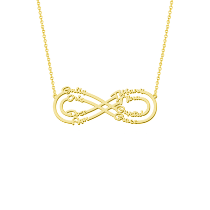 Eternity Love Name Necklace