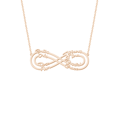 Eternity Love Name Necklace