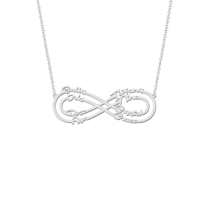 Eternity Love Name Necklace