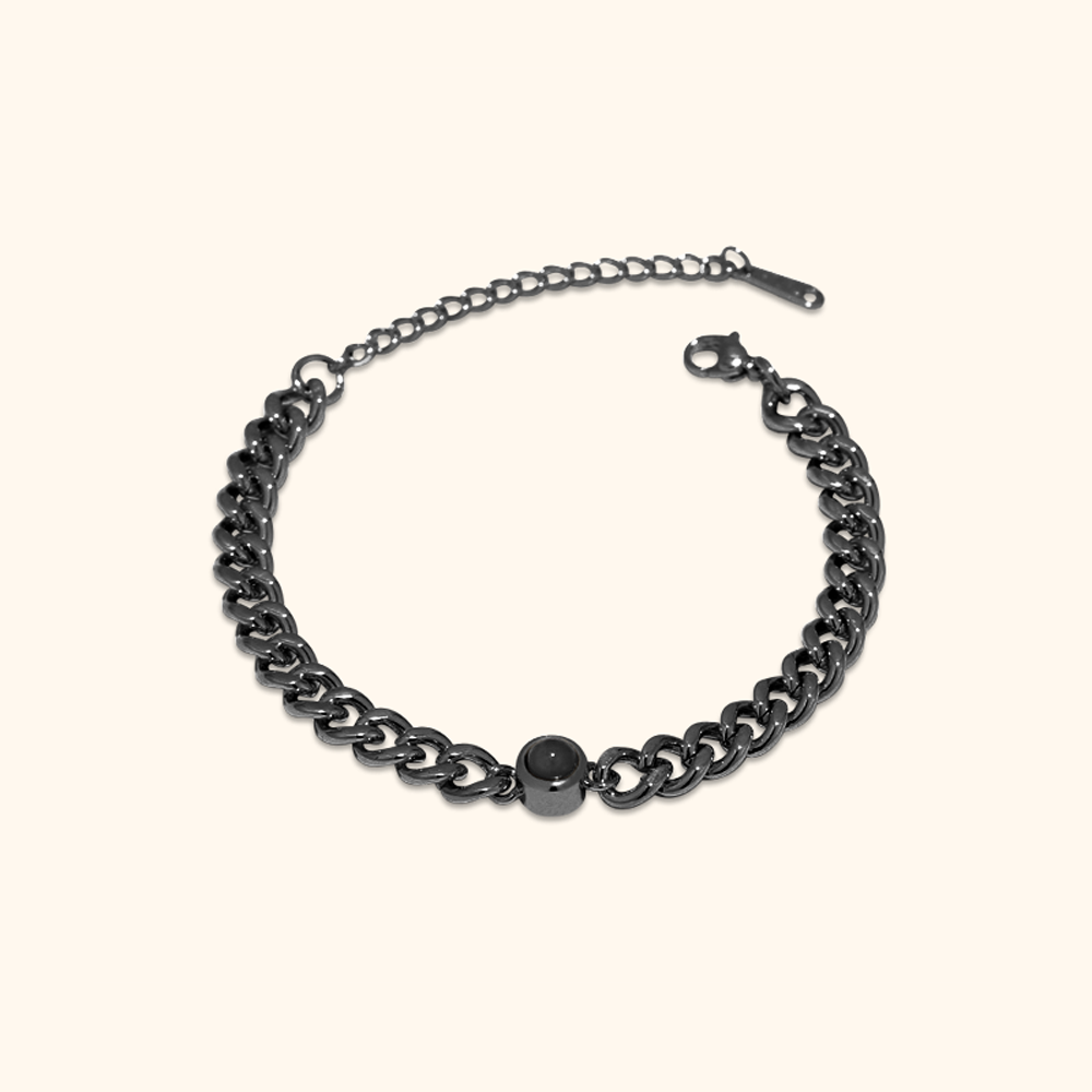 Personalized Cuban Projection Bracelet