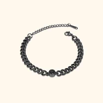 Personalized Cuban Projection Bracelet