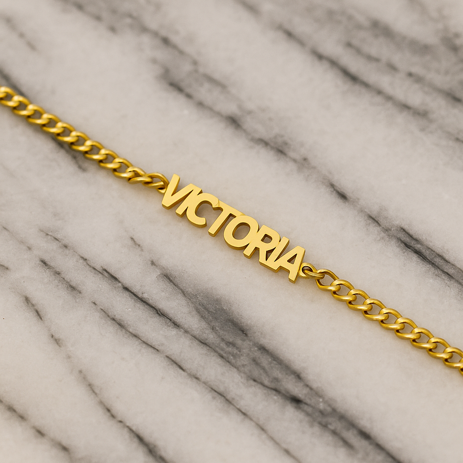 Name Engraved Bracelet