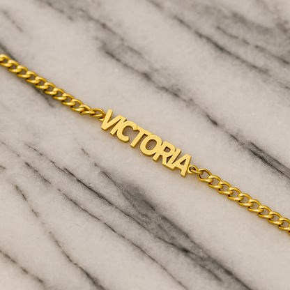 Name Engraved Bracelet