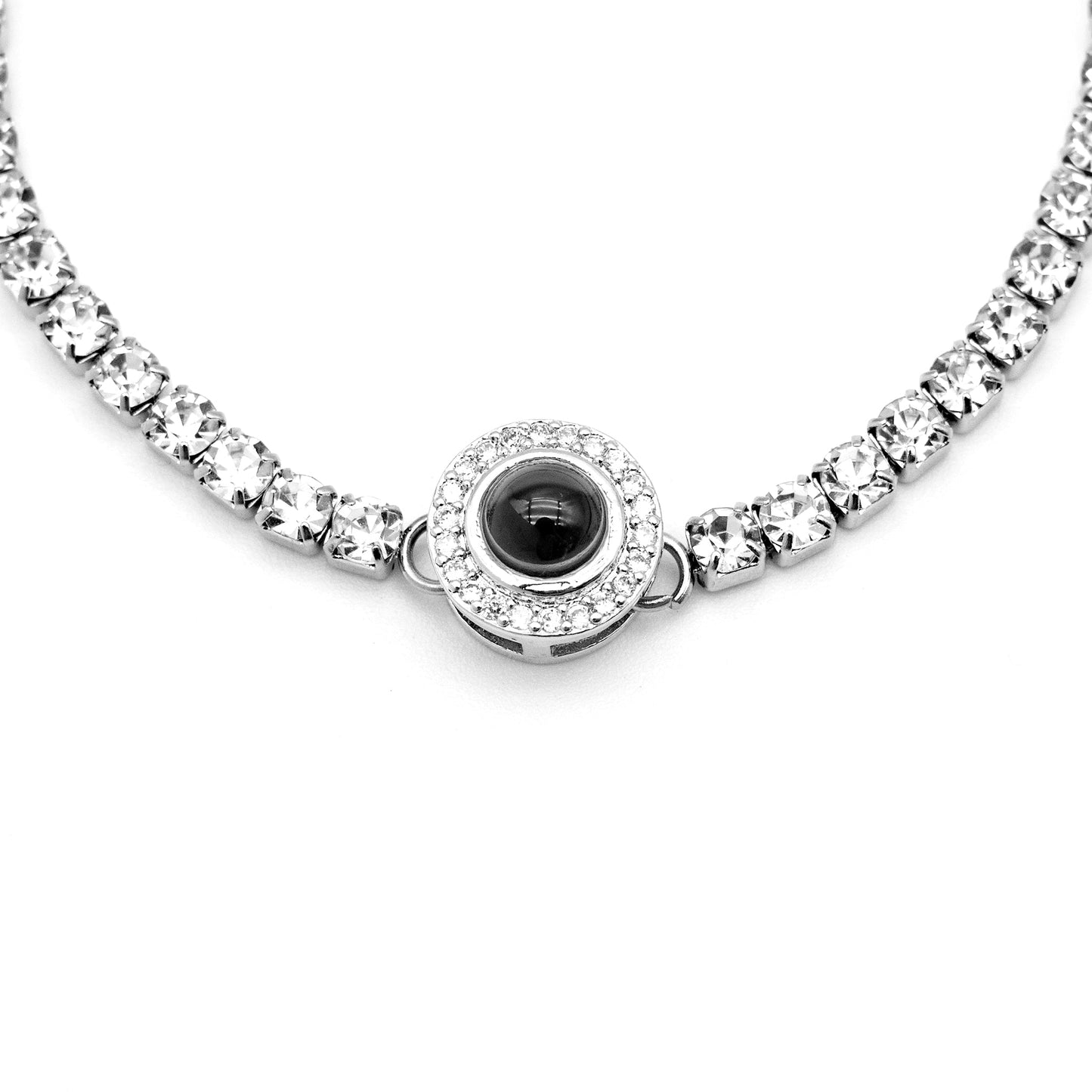 Diamond-like Icy Projection Bracelet