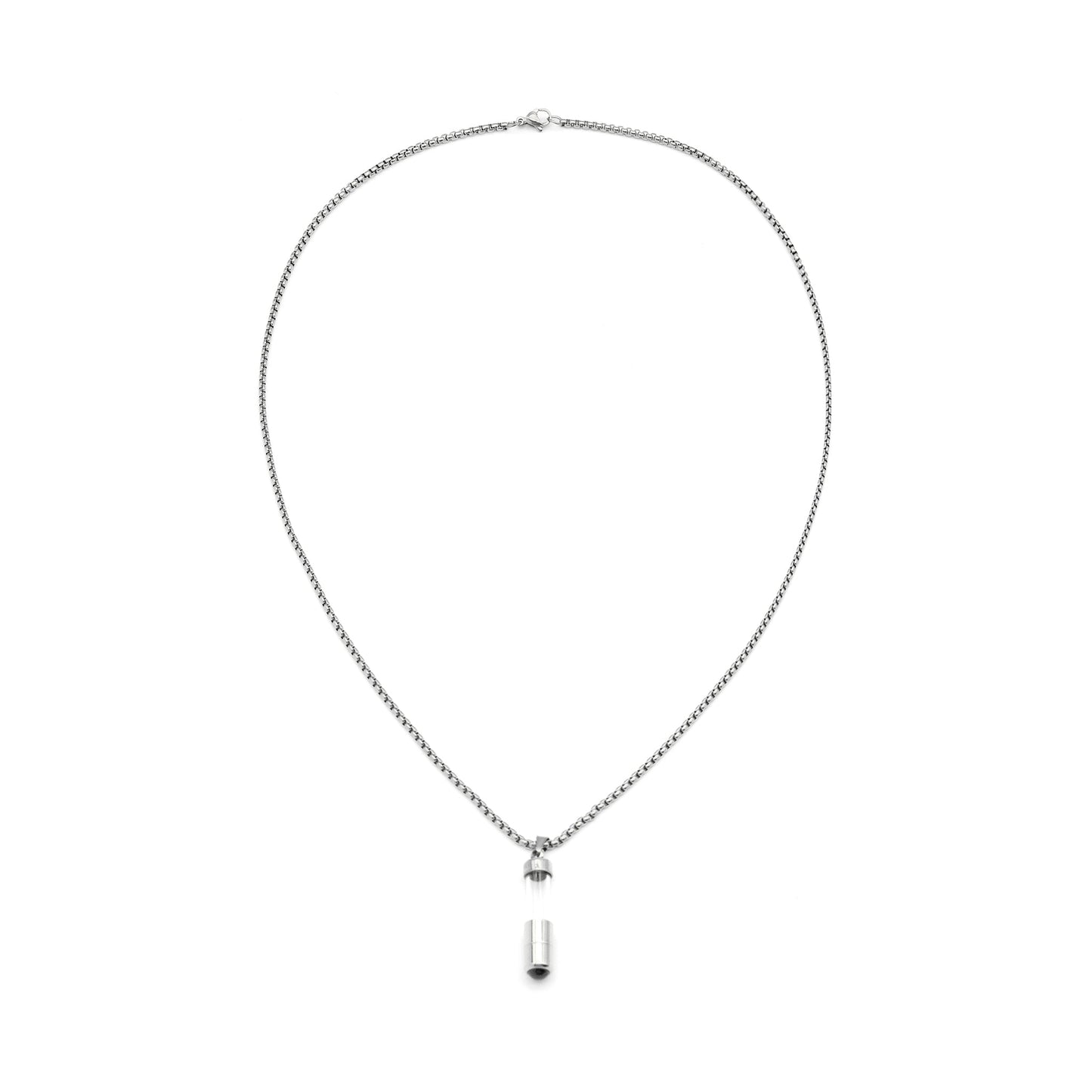 Memory Capsule Projection Necklace for Men