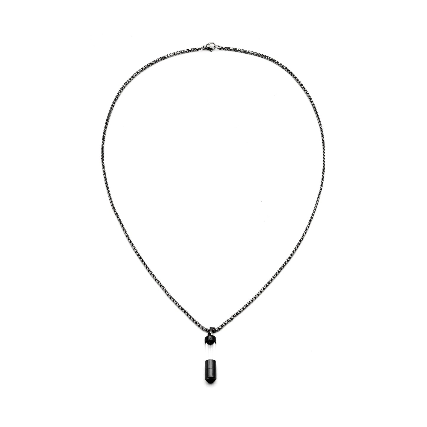 Memory Capsule Projection Necklace for Men