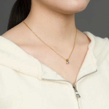 Personalized Birthstone Necklace