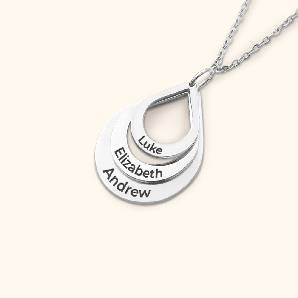 Personalized Family Name Necklace