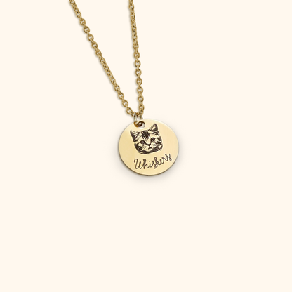 Pet Photo Necklace