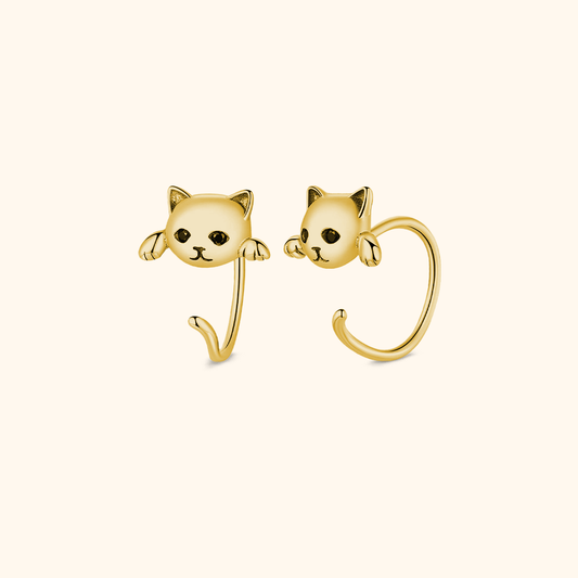 Small Cat Earrings