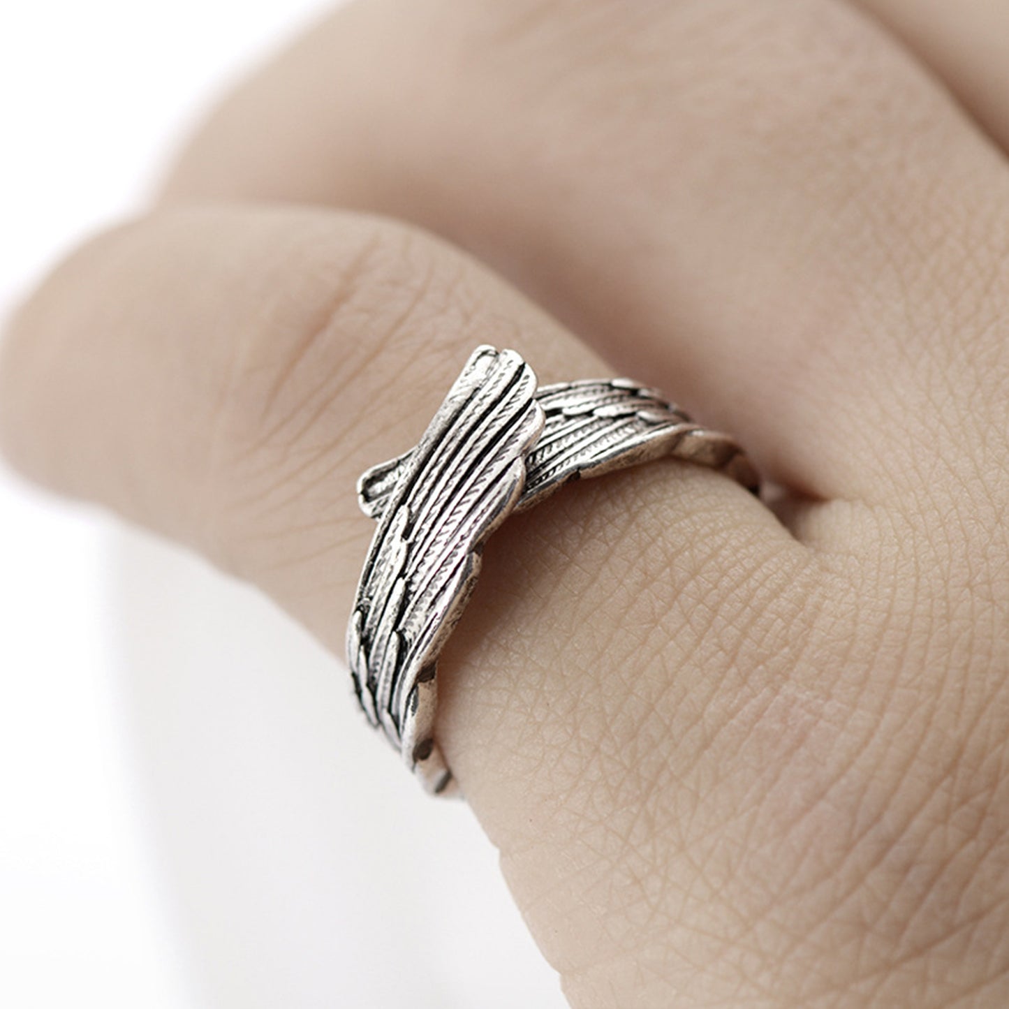 Guardian Wings Angel Ring with Message Card