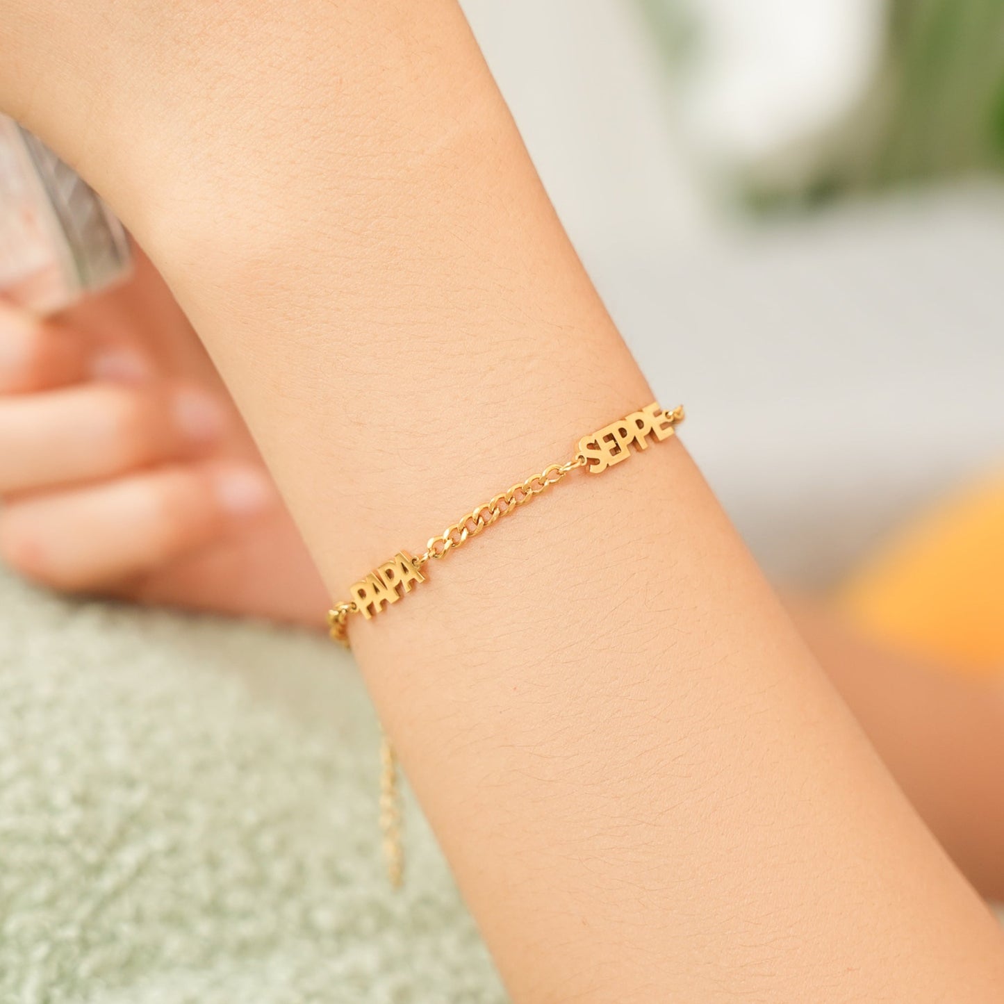 Name Engraved Bracelet