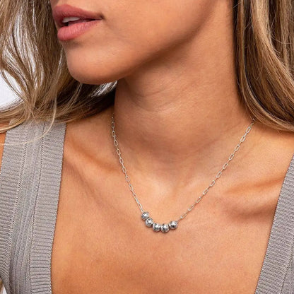 Personalized Family Bead Name Necklace