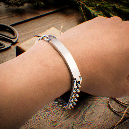 Personalized Cuban Link Bracelet