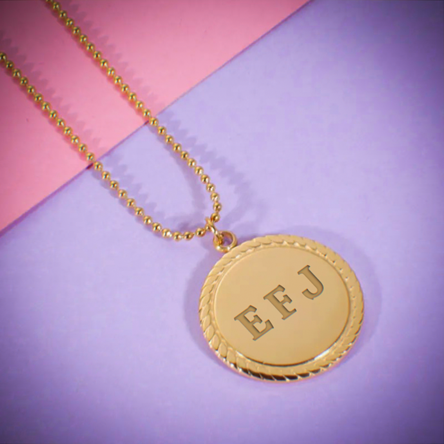 Atelier Round Charm Necklace