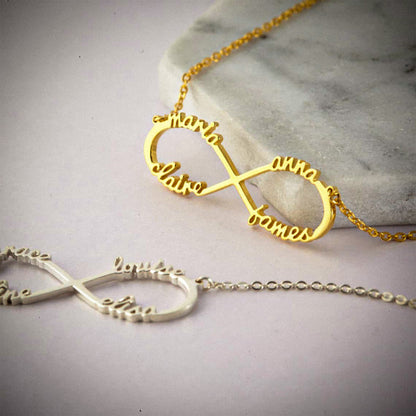 Eternity Love Name Necklace