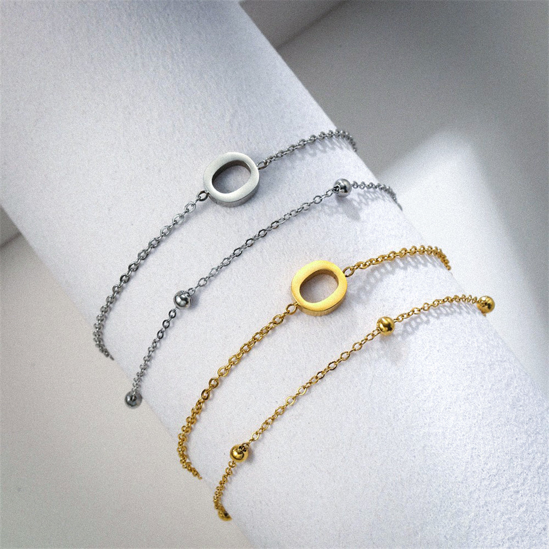Elegant Letter Bracelet