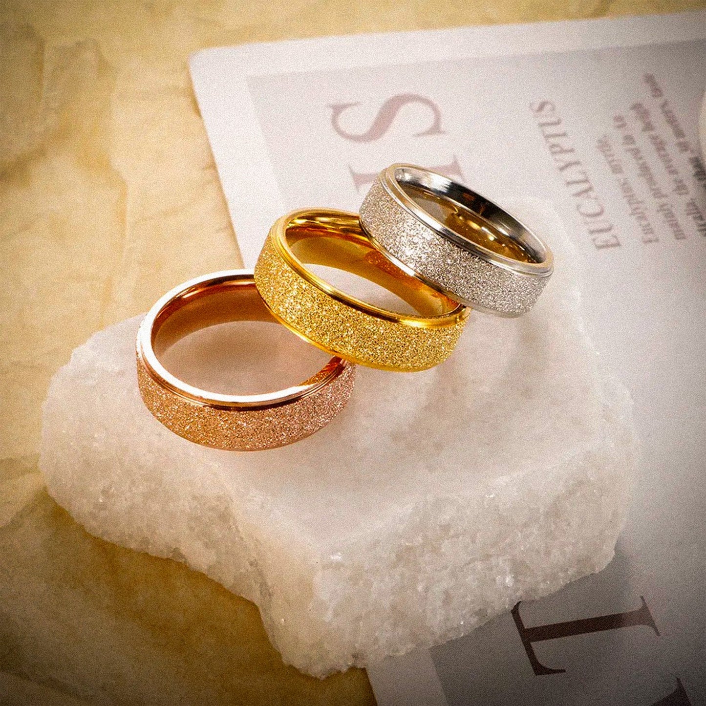 Anti-Stress Fidget Spin Ring