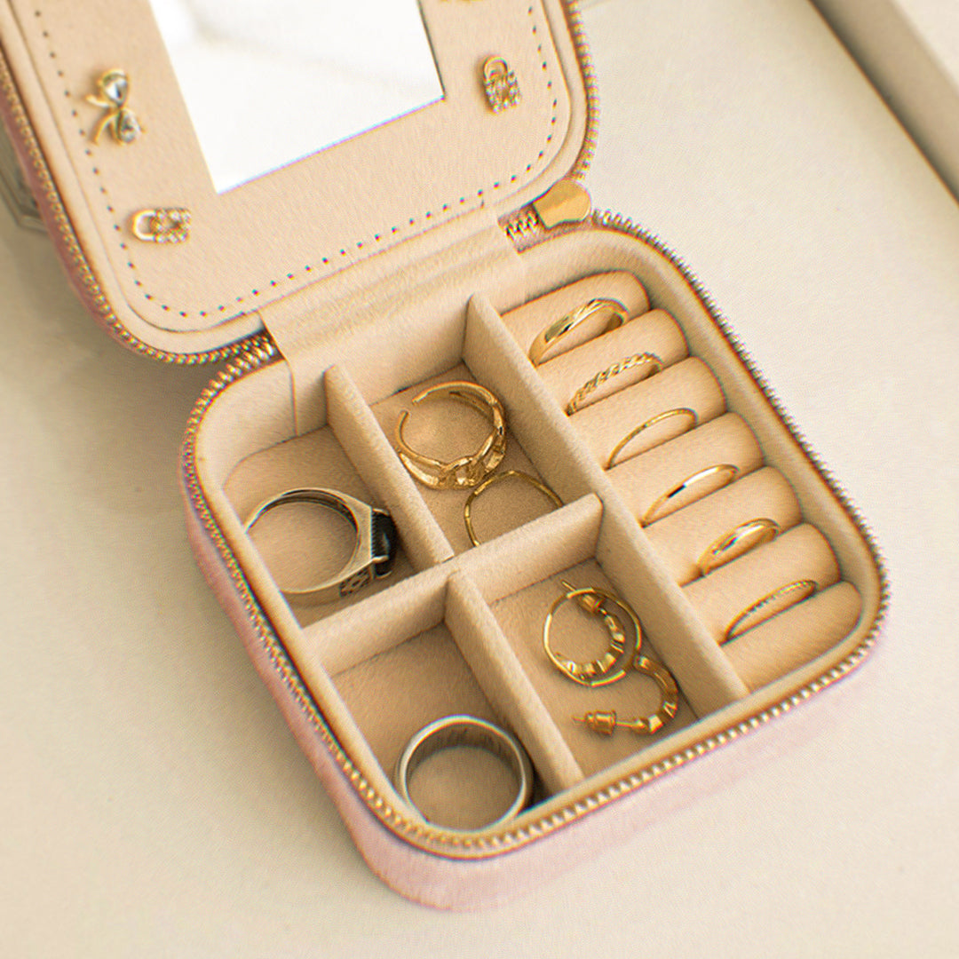 Mini Travel Jewelry Case