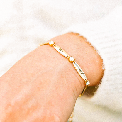 Personalized Engraved Bracelet