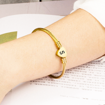 Personalized Initial Bracelet