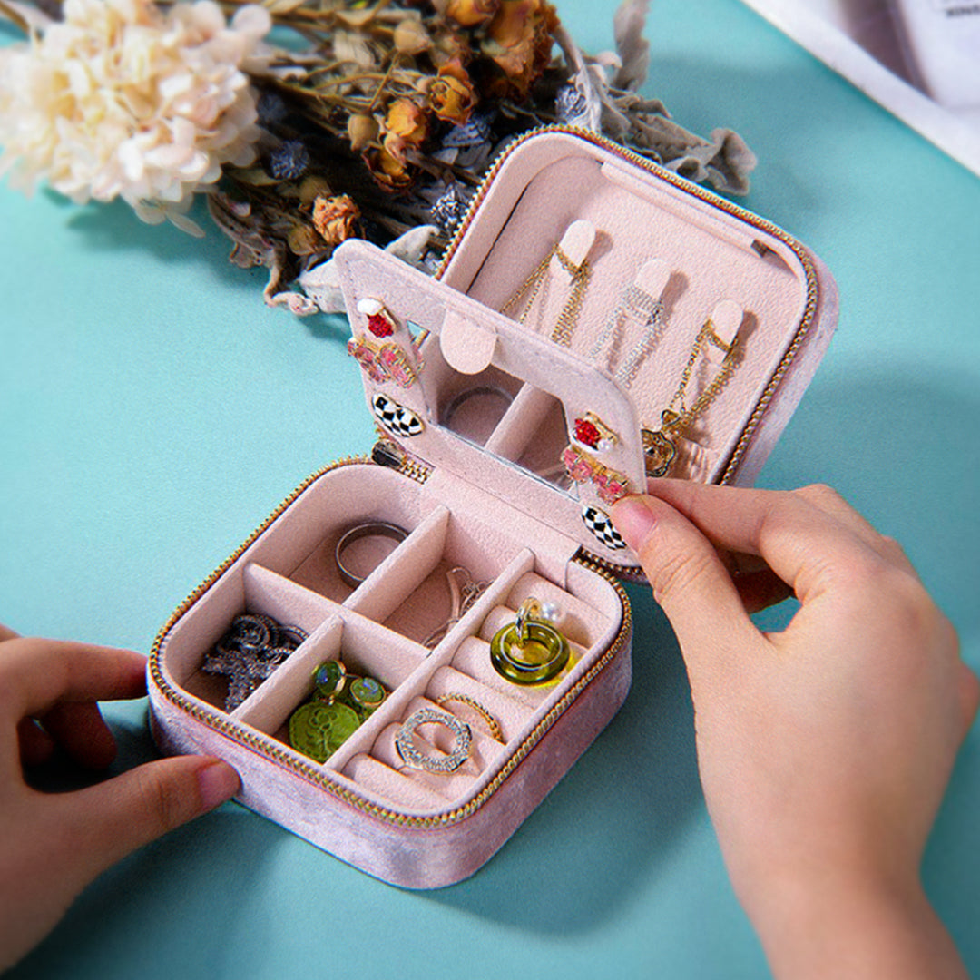 Mini Travel Jewelry Case