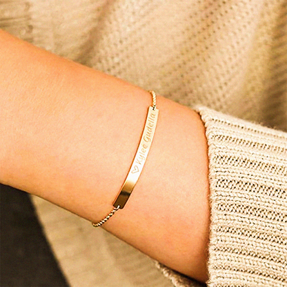 Elegant Personalized Bracelet