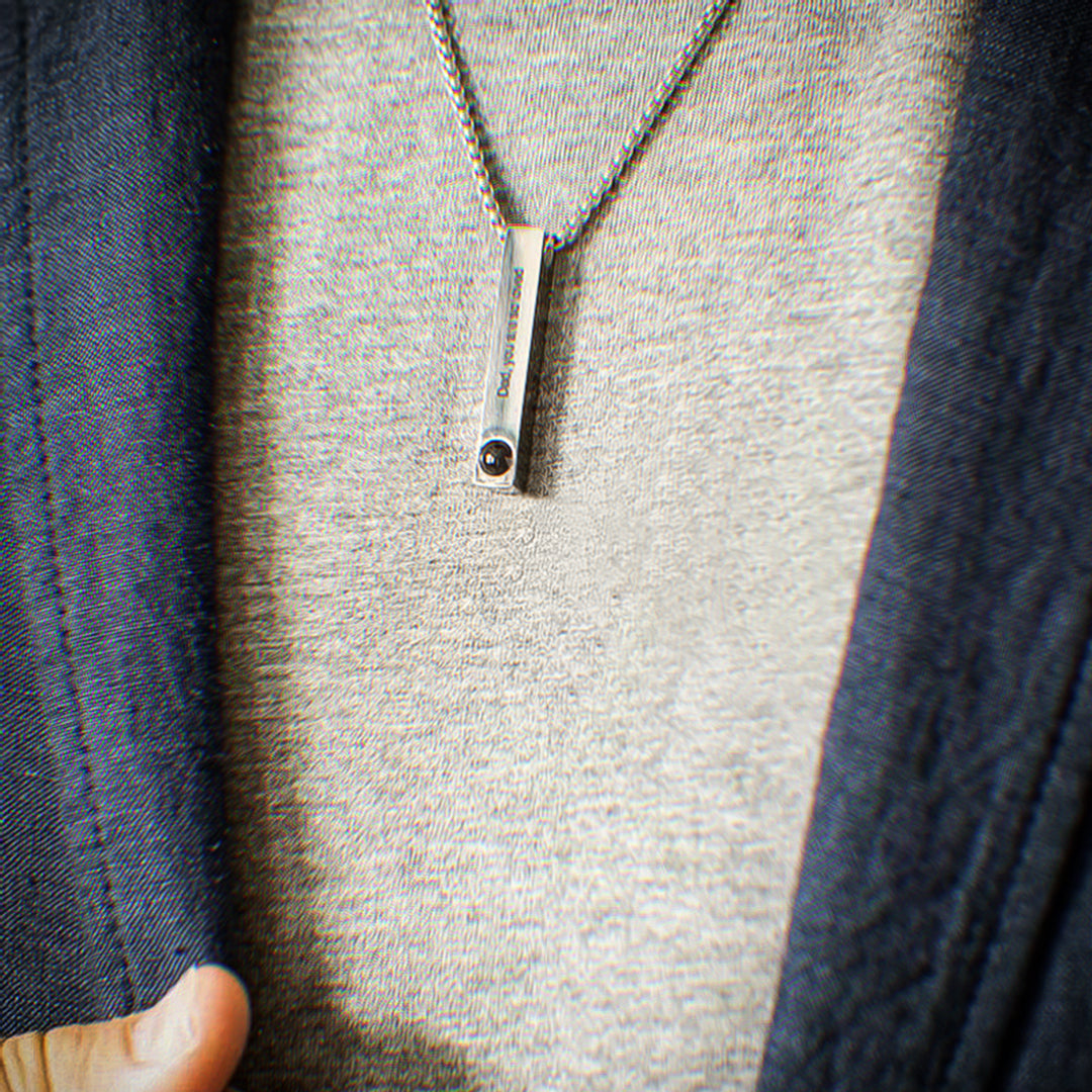 Personalized Projection Rod Necklace