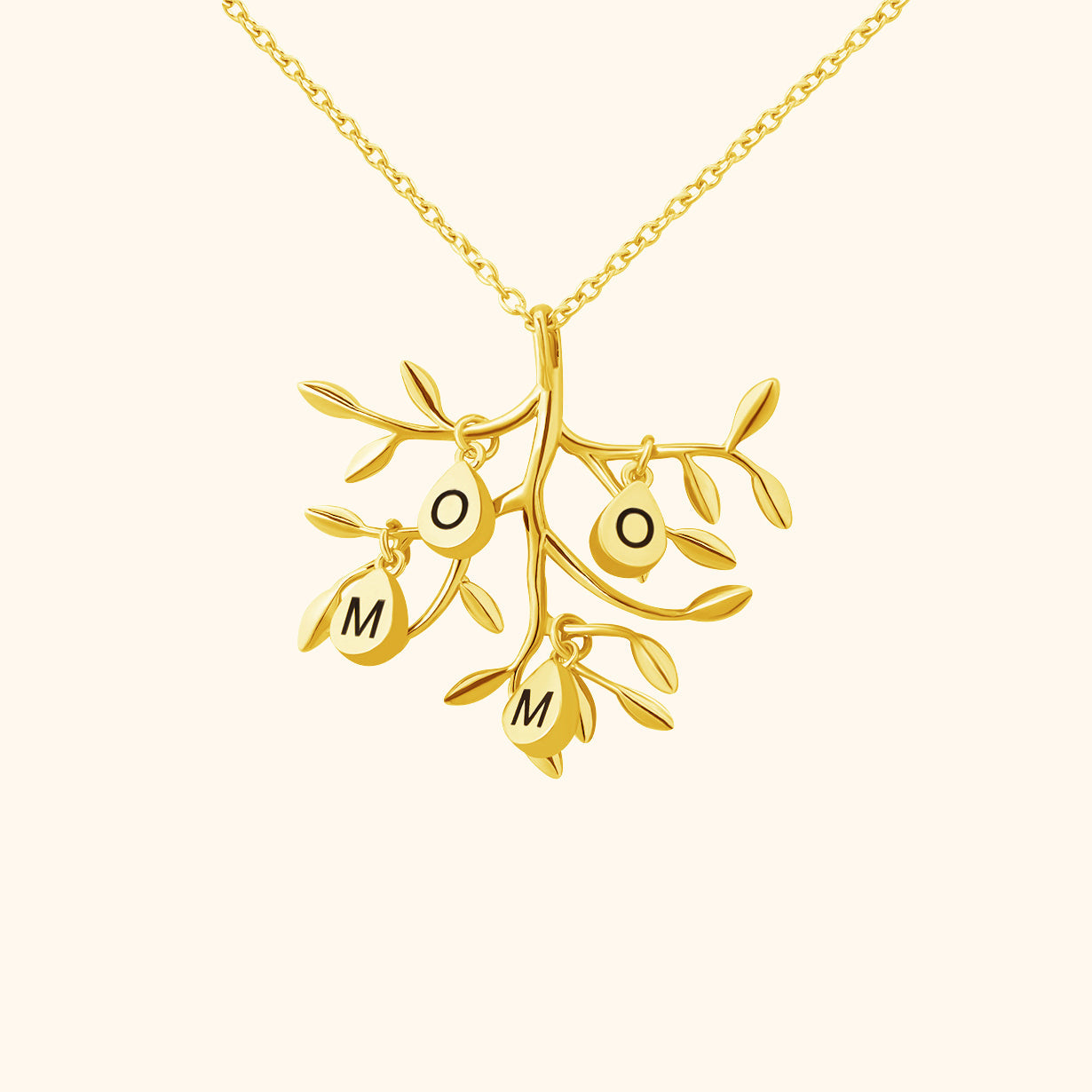 Family Tree Birthstone Necklace