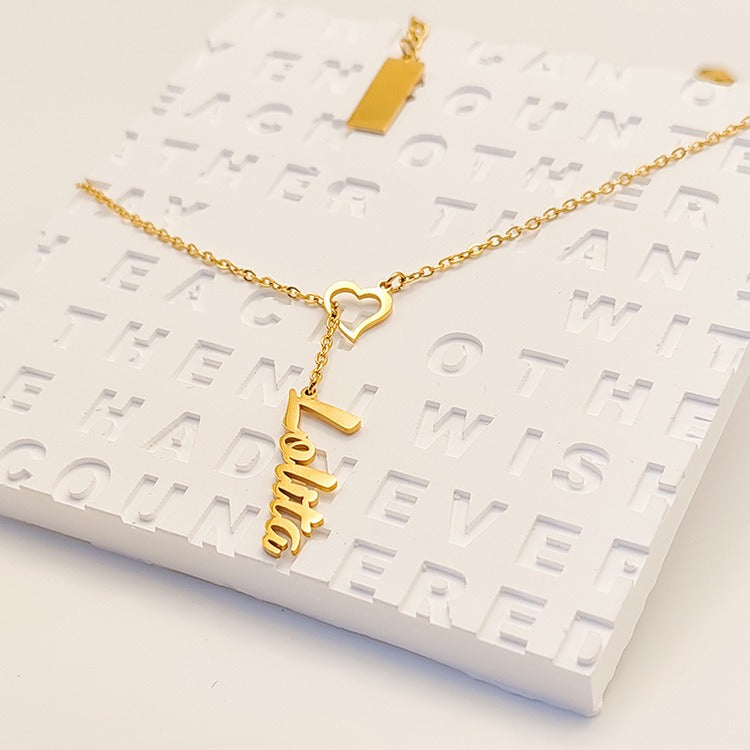 Personalized Fashionable Name Necklace