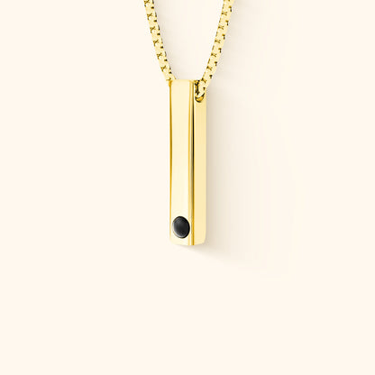 Personalized Projection Rod Necklace