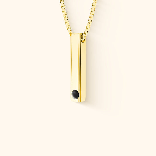 Personalized Projection Rod Necklace