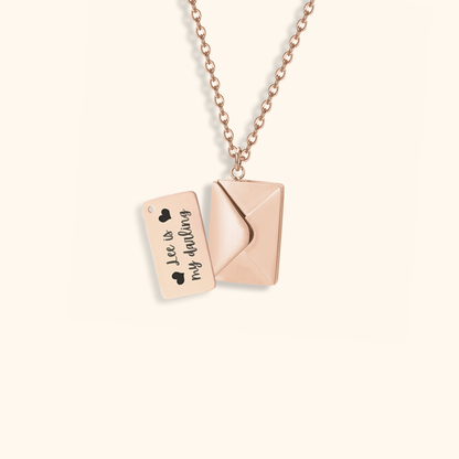 Customize Love Letter Necklace